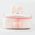 Custom Short Plush Cosmetic Organizer Damen -Toilettenbeutel